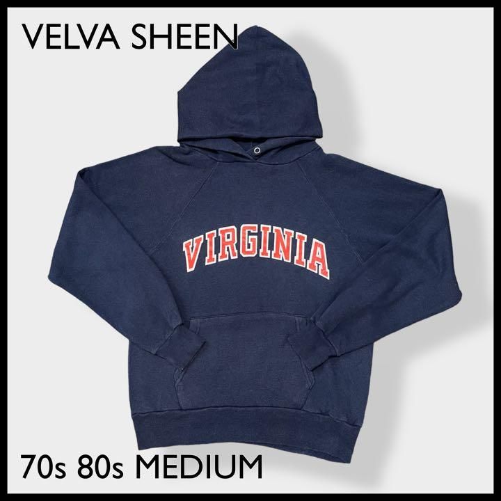 Velva Sheen】70s 80s USA製 カレッジ パーカー ラグラン - メルカリ