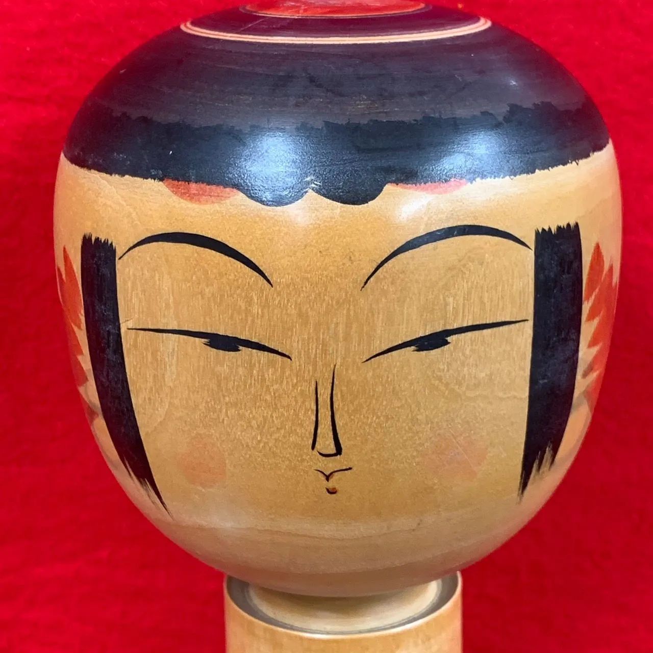 井上ゆき子作 こけし 2体セット 特大こけし 大型 置物 伝統工芸 郷土