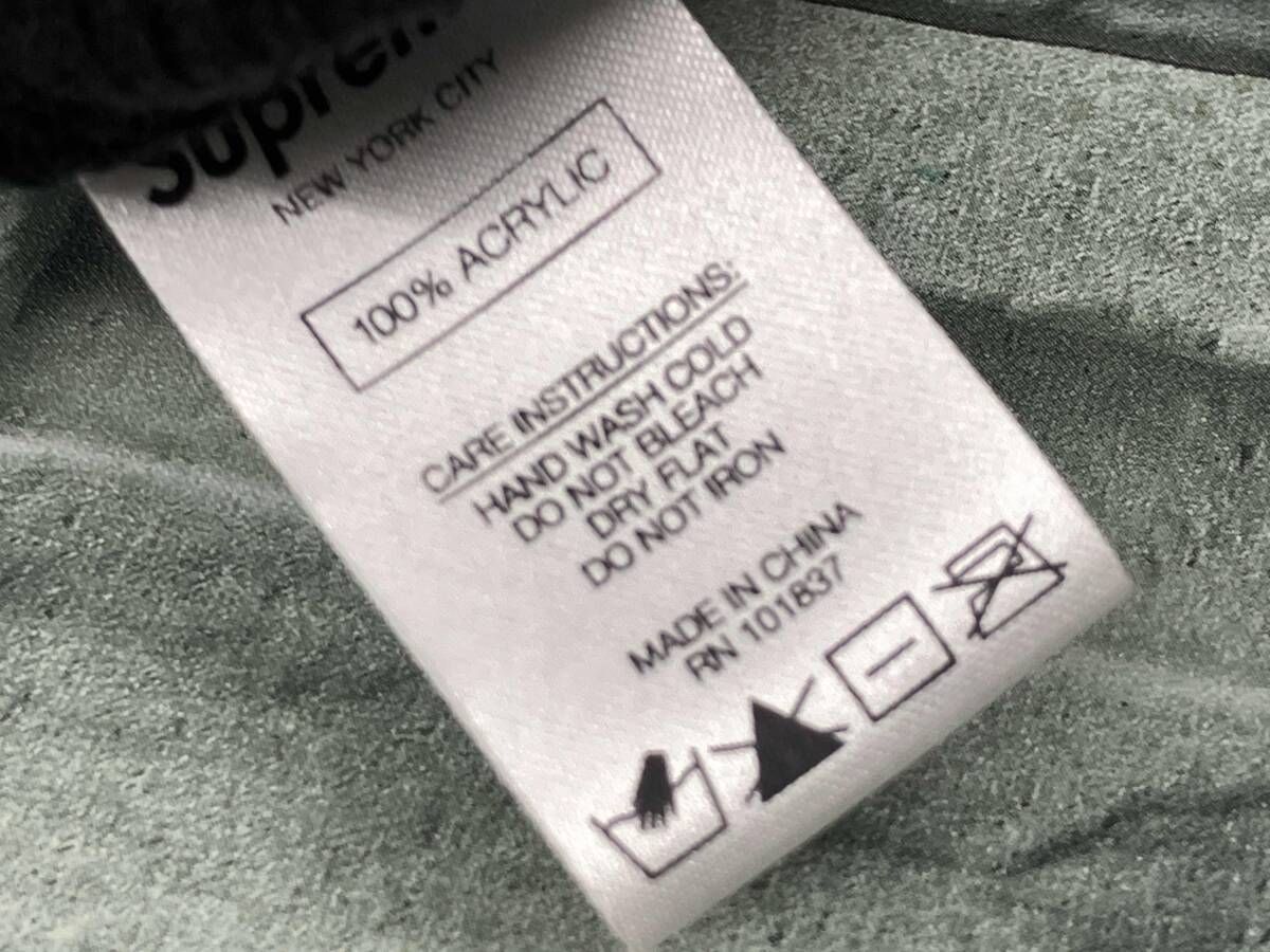 SCARFACE 黒ニット帽