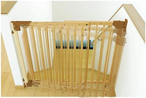 【極美品】リッチェル 階段の上でも使える木のバリアフリーゲート