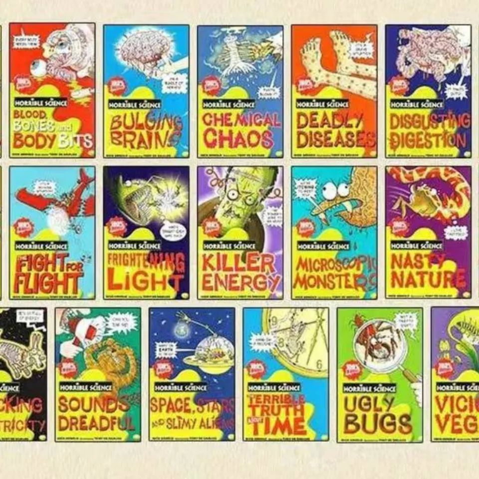 本当は怖ろしい科学20冊 horrible science　新品 Horrible Science: Bulging Box Of 20 Brilliant Books: Nick