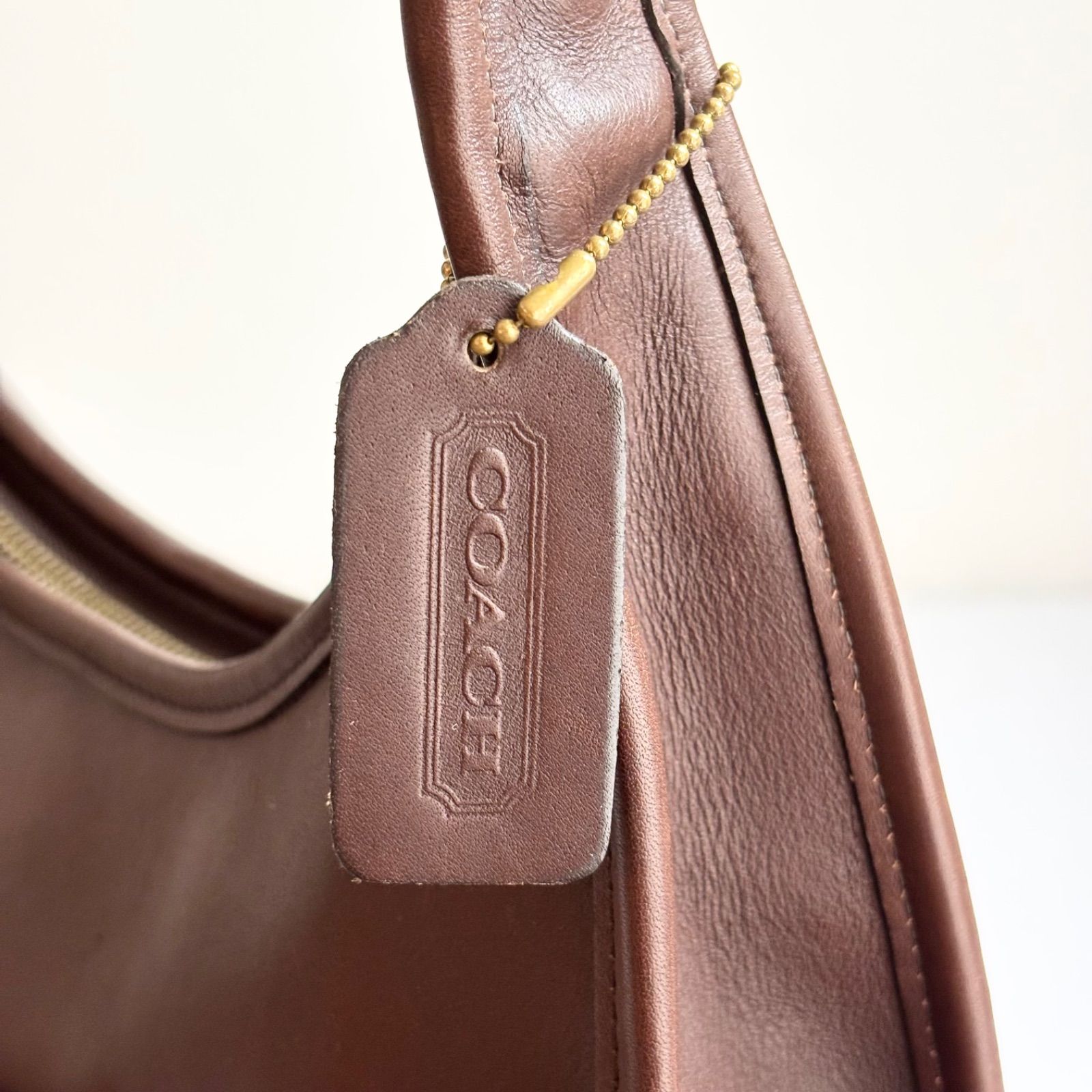 COACH コーチ オールドコーチ オールレザー エルゴ ハンドバッグ ワン 