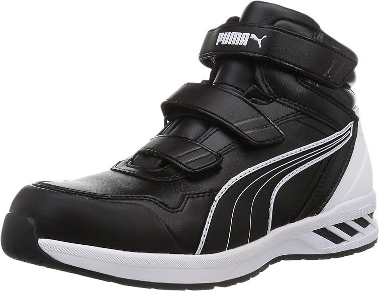 PUMA ライダー 安全靴 作業靴 セーフティシューズ ミドルカット 25cm 25.5cm 26cm 26.5cm 27cm 28cm ブラック