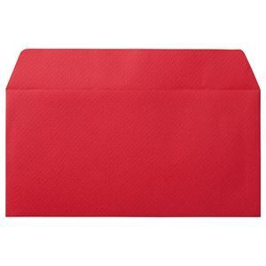 まとめ 寿堂 カラー横型封筒 110×220mm 127.9g m2 テープのり付 〒枠なし クランベリー 10350 1パック 10枚 ×15セット