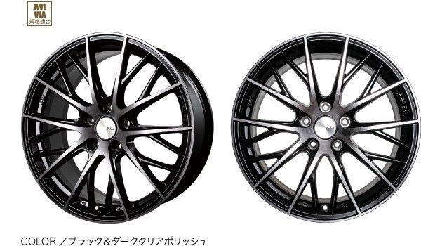 新品 シュトラール タイプM5 18インチ INSET42 ホイール4本セット 