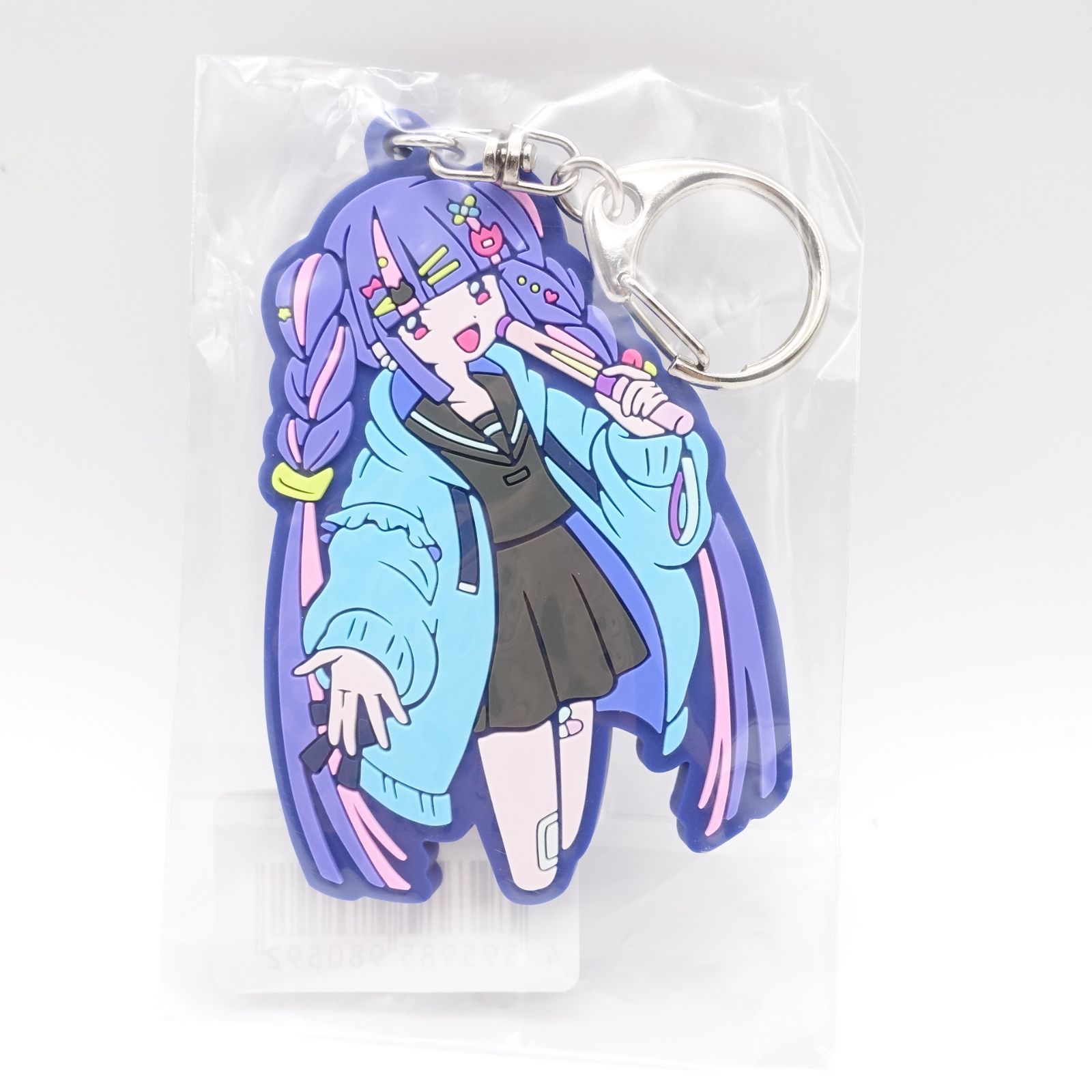 初音ミク ネバーランド SD化 ラバーキーホルダー 未開封 DECO*27