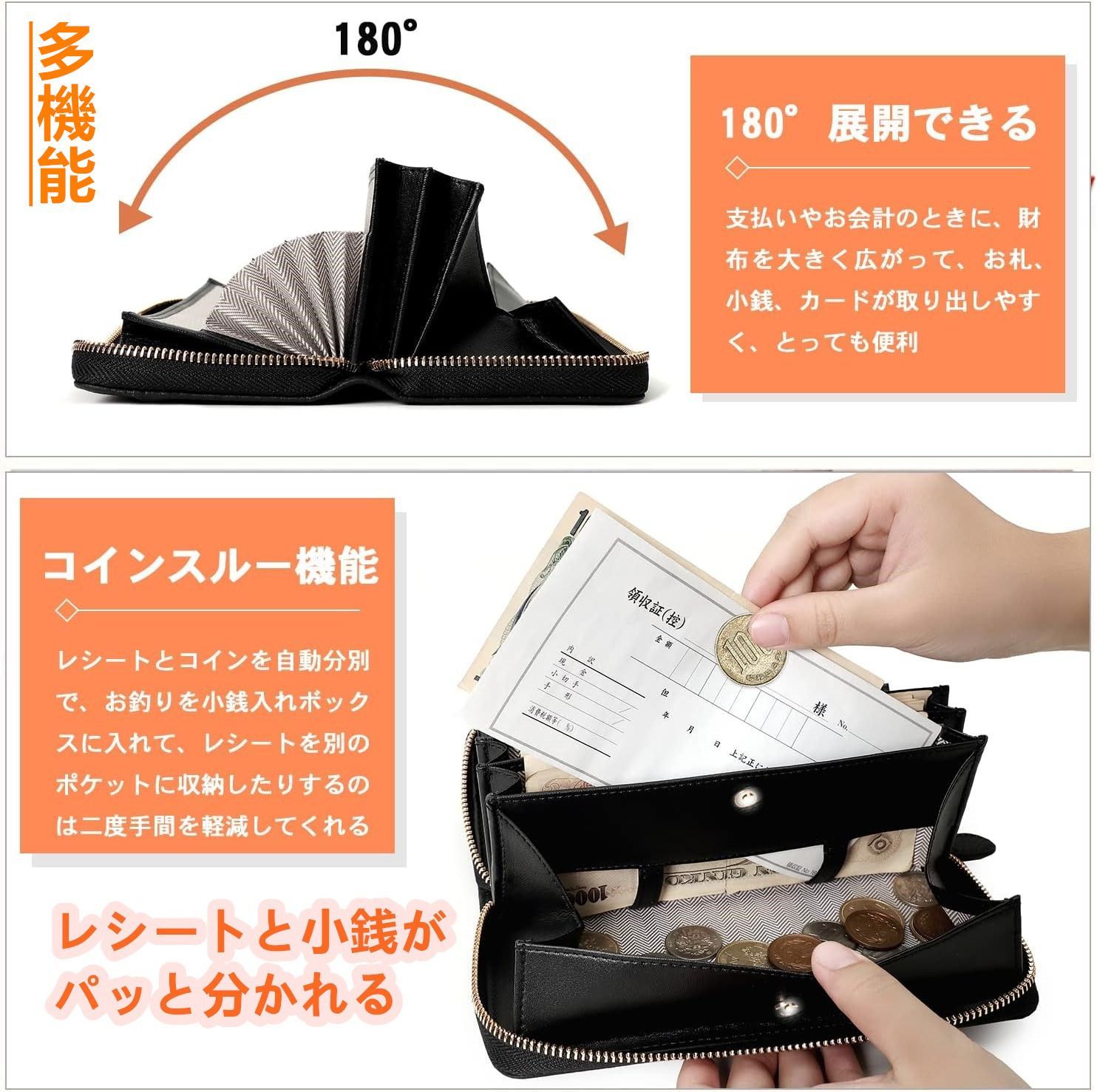 財布 レディース 長財布 レディース 本革 大容量 小銭入れ レディース 財布 お財布 さいふ レディース財布 レディース長財布 コインケース 財布 長 財布 本革 l字ファスナー 財布 RFID防止 - メルカリ