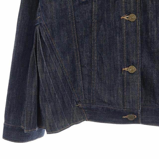 エズミ EZUMi ジャパンデニム JAPAN DENIM SIDE PLEATS JACKET デニム