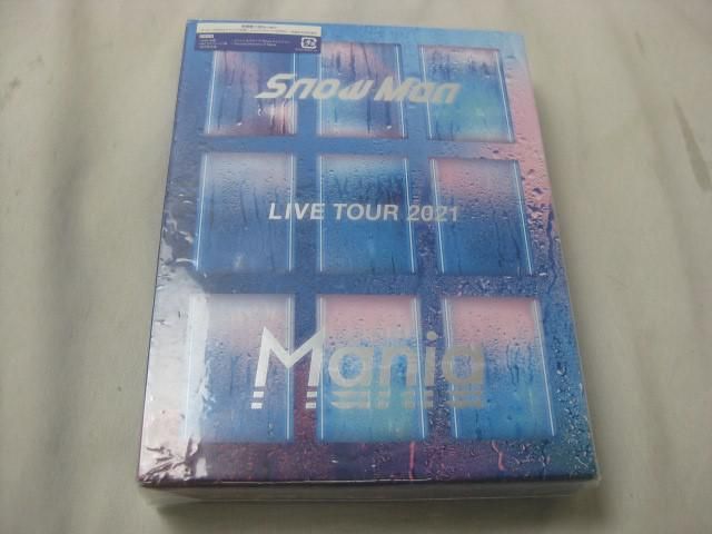 中古品 Snow Man Blu-ray LIVE TOUR 2021 Mania 初回盤