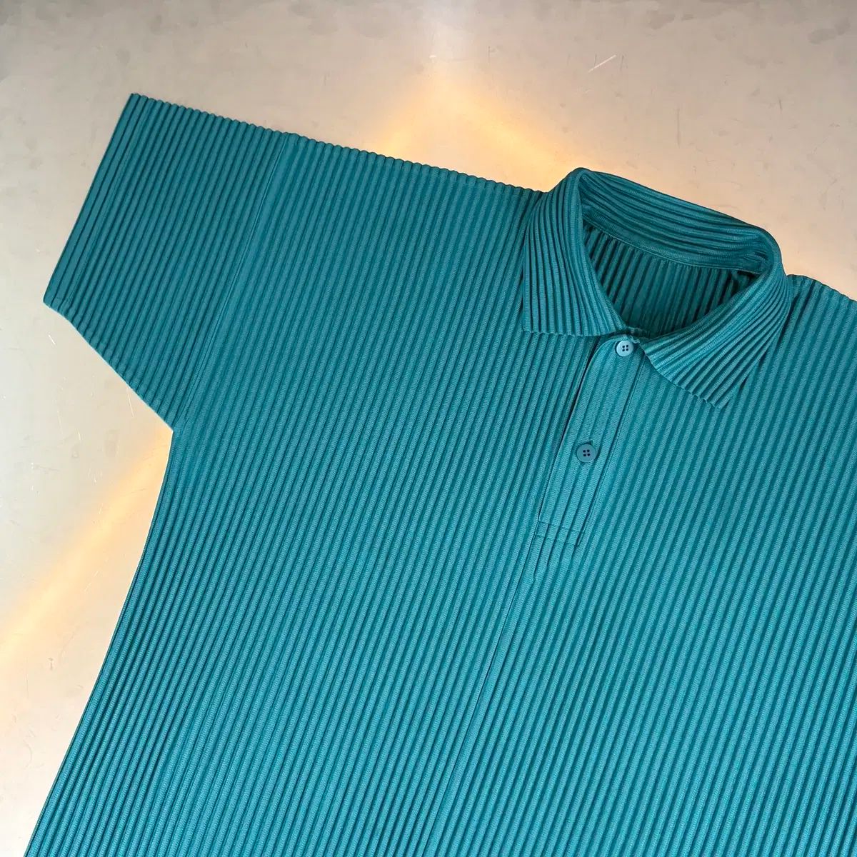 グレード ISSEY MIYAKE イッセイミヤケ HOMME PLISSÉ オムプリッセ プリーツ ポロTシャツ