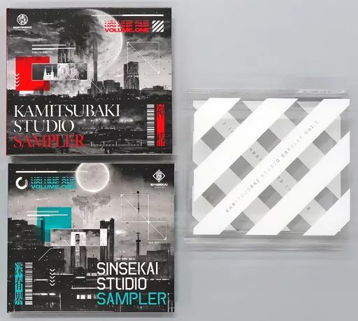 アニメCDセット 神椿レコード 神椿レコード×SINSEKAI RECORD | KAMITSUBAKI STUDIO SAMPLER Vol. 1 SINSEKAI STUDIO SAMPLER Vol. 1 全2巻セット 特典スリーブ付