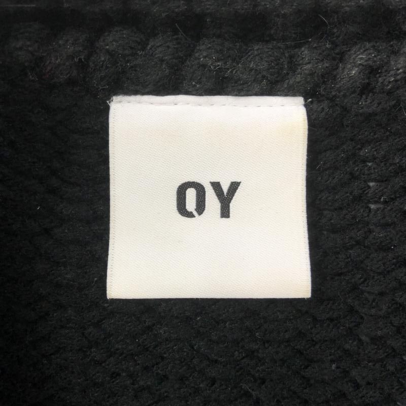 【中古】OY HEART STICH DESTOYED KNIT ニット ブラック オーワイ[10]