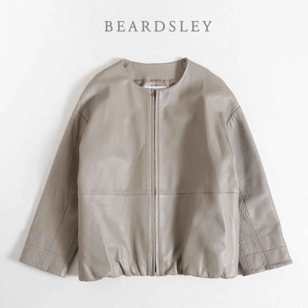 583y BEARDSLEY ビアズリー 羊革 レザージャケット