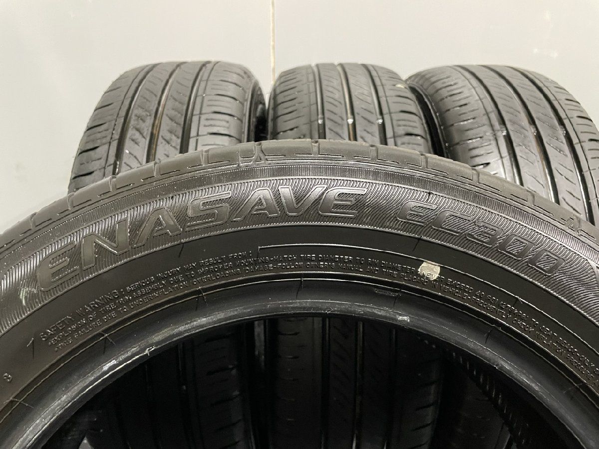 DUNLOP ENASAVE EC300 185/60R15 15インチ 夏タイヤ 4本 22年製 バリ溝 