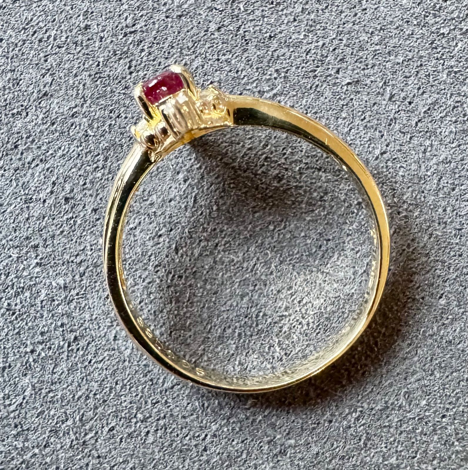 11号 ルビー＆ダイヤモンドリング