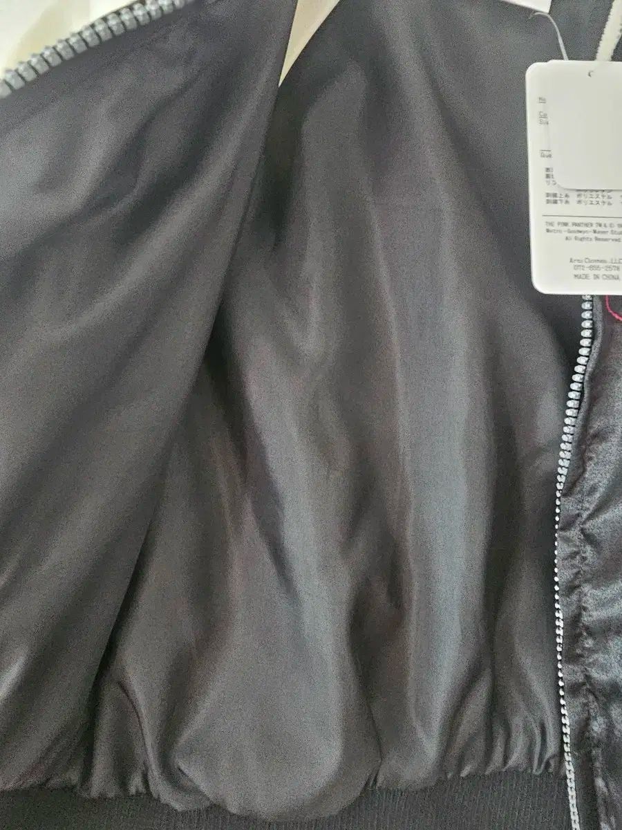  日本 キッズ ピンクパンダ ジャケット ブラック スカジャン 110 その他 ジャケット ブルゾン