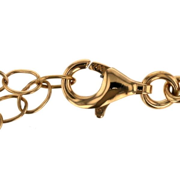 GSTV K18YG クリシュナ ブレスレット アンクレット ロンドンブルー