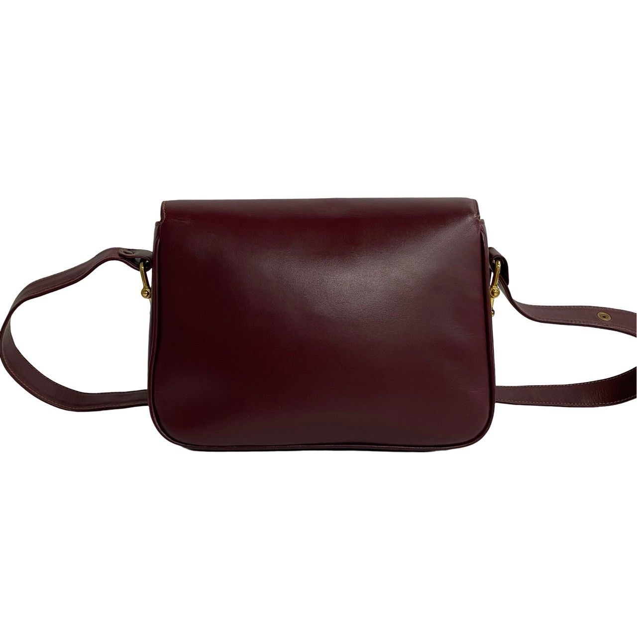 極 美品 CELINE セリーヌ 馬車金具 ホースキャリッジ カーフ レザー 