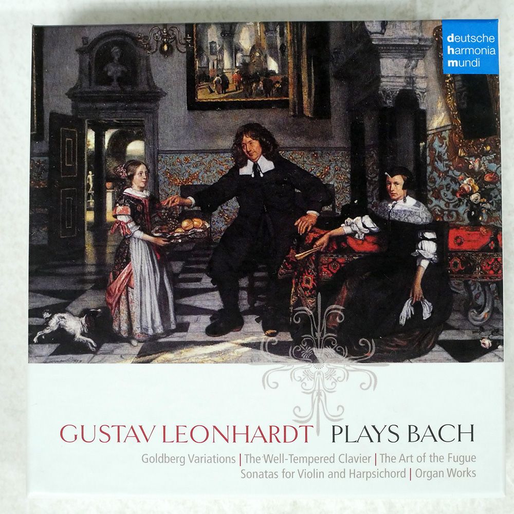 ヨーロッパ盤 グスタフレオンハルト/GUSTAV LEONHARDT PLAYS