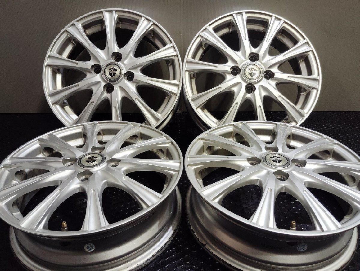 Weds JOKER ウェッズ ジョーカー 社外ホイール 15インチ 4本 4.5J4HPCD100 45 N-BOX ハスラー等 VHO703MY