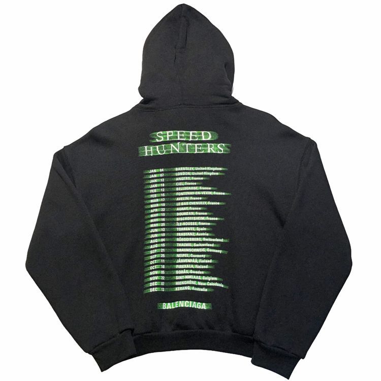 BALENCIAGA バレンシアガ スピードハンターズ ジップアップ パーカー