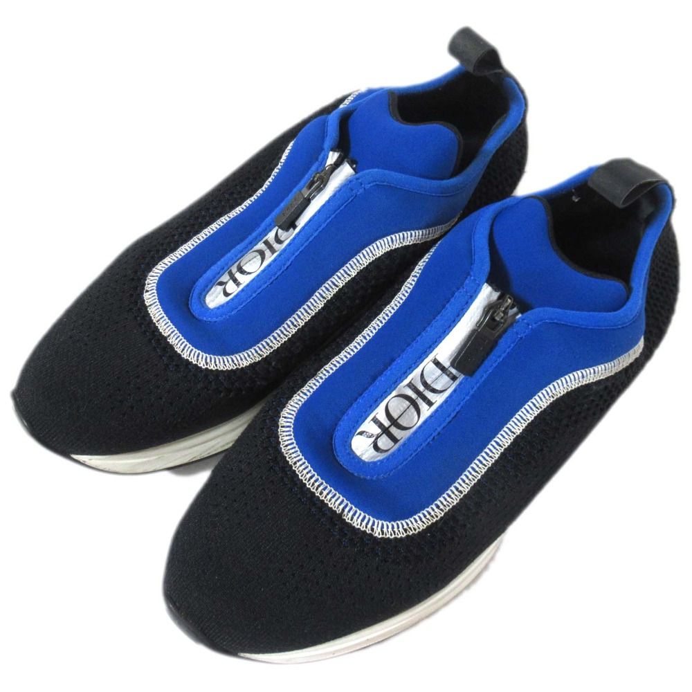 DIOR / メンズスニーカー / サイズ41 / 美品です！ 美品 DIOR HOMME ディオールオム B25 ロゴ ジップ ニット