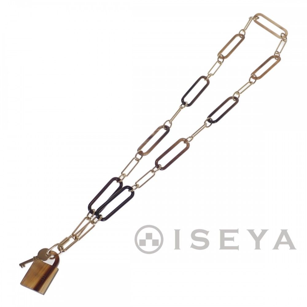 中古】【SAランク】エルメス HERMES アミュレット パドロックGM