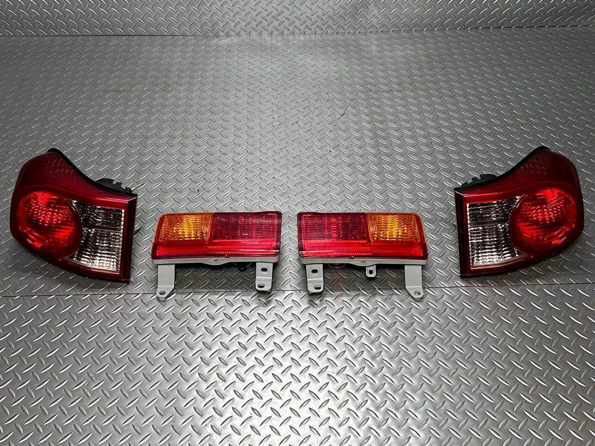 送料無料【中古】FJクルーザー 純正 テールランプ 左右4個セット テールライト テールレンズ GSJ15W (22100008)@