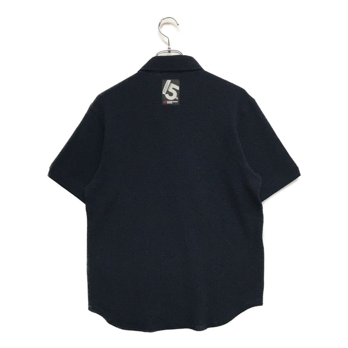 メンズ マスターバニーエディション MASTER BUNNY EDITION 半袖ポロシャツ 4 M ネイビー 刺しゅうロゴ