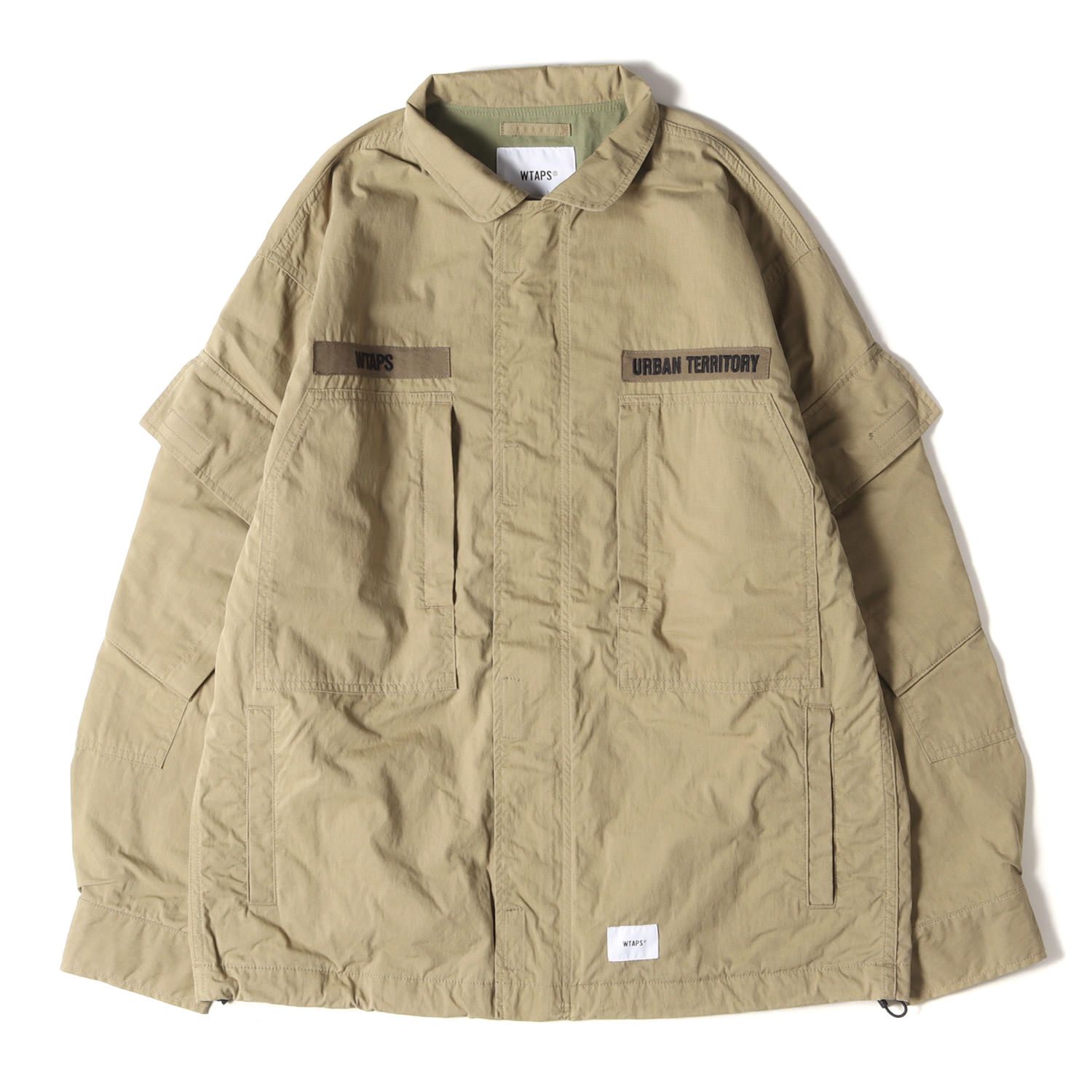 美品 WTAPS ダブルタップス ジャケット サイズ:M 21SS D90 ミリタリー フィールド ジャケット D90 / JACKET  オリーブドラブ アウター ブルゾン コート【メンズ】 - メルカリ