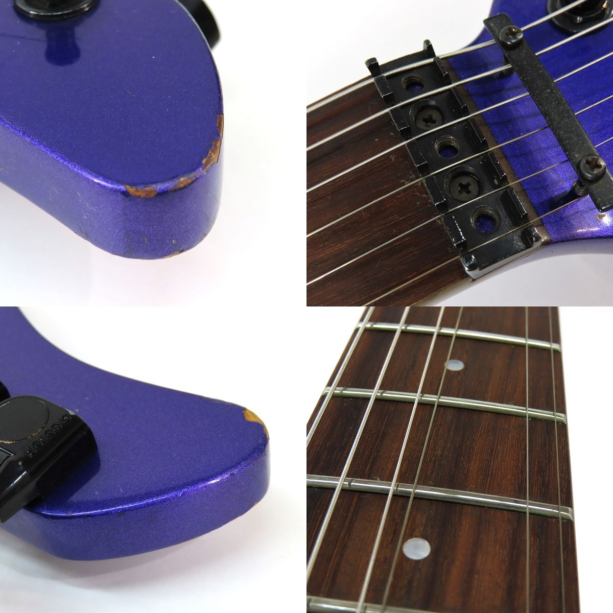 FERNANDES パープル エレキギター FERNANDES ギター（色：パープル系）｜楽器、器材｜楽器、手芸