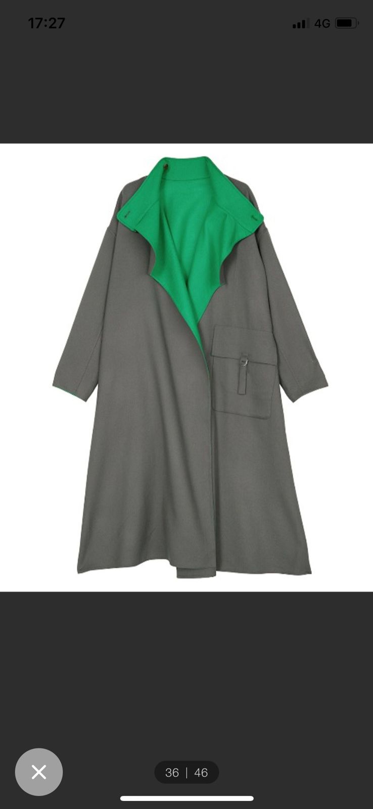 REVERSIBLE STAND COLLAR COAT - メルカリ