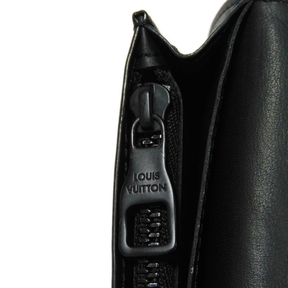 LOUIS VUITTON ルイ・ヴィトン ポルトフォイユ ブラザ LVロゴ フラワー  