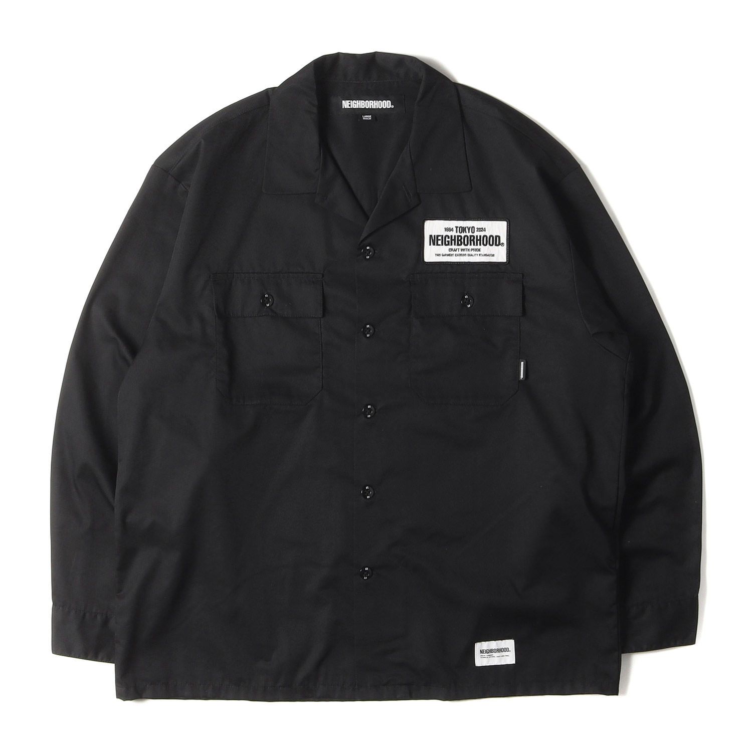 NEIGHBORHOOD ネイバーフッド シャツ サイズ:L / 24SS ロゴ NEIGHBORHOOD ネイバーフッド シャツ サイズ:L / 24SS ロゴ