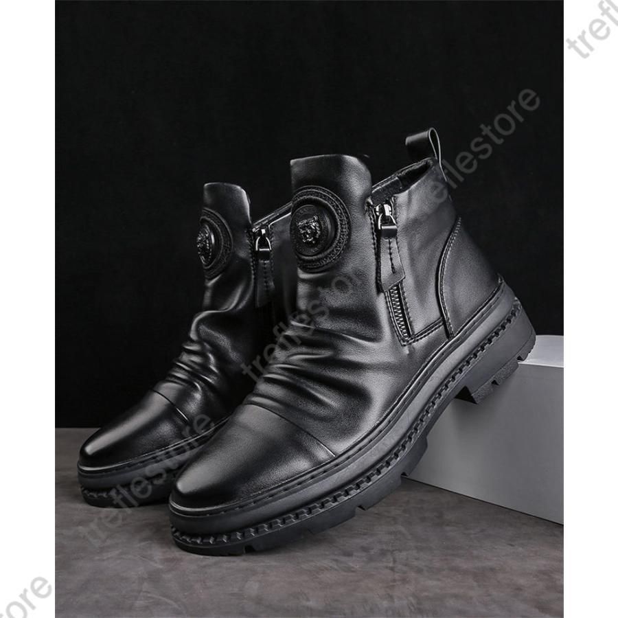 ブーツ メンズ ミリタリーブーツ メンズ靴 エンジニアブーツ バイク