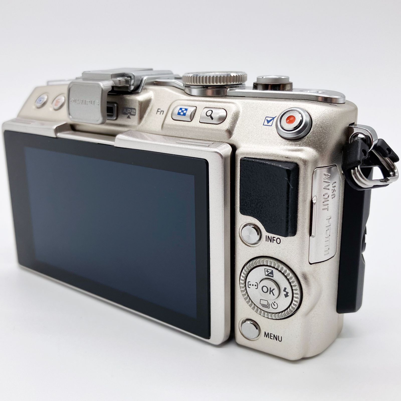 2024在庫PEN Lite E-PL6 EZレンズキット ホワイト デジタルカメラ