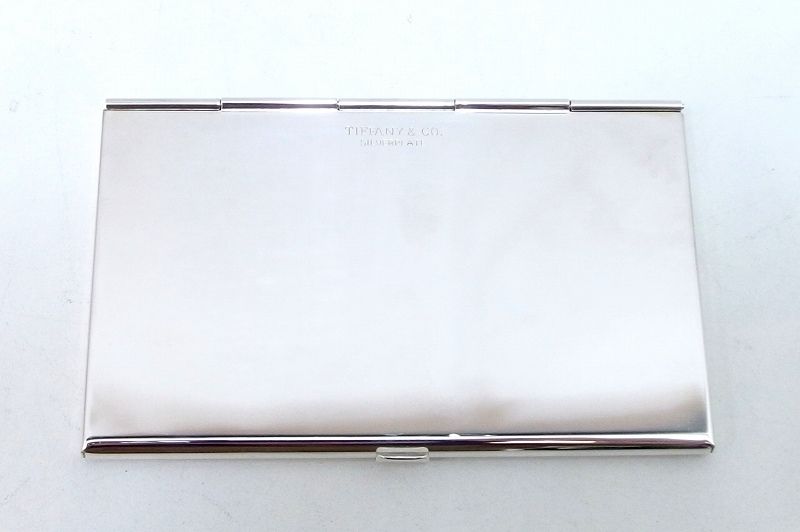 Tiffany&Co. ティファニースターリングシルバーカードケースメンズ