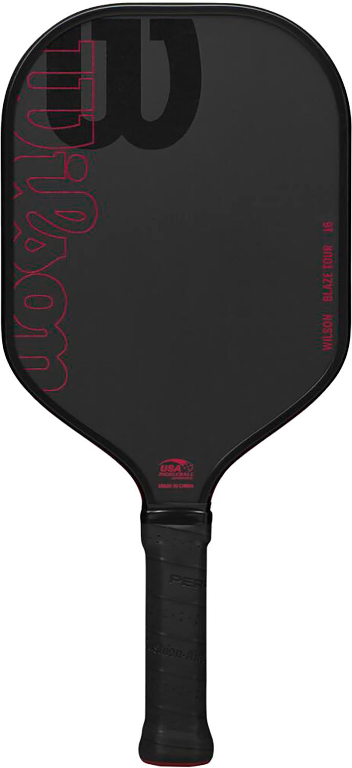 ウイルソン Wilson BLAZE TOUR 16MM PICKLEBALL PADDLE 2 ピックルボール パドル ラケット コート競技 生涯スポーツ コントロール カーボン加工 WR157711U2 -