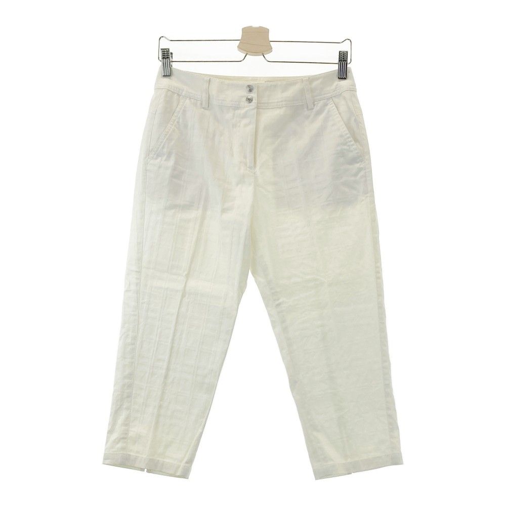 Munsingwear(マンシングウェア)ストレッチハーフパンツ MGMLGD54(BL00)７９－８３ ストレッチストライプ9分丈パンツ