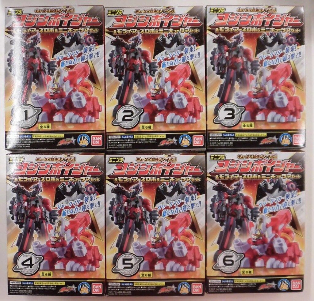 ミニプラ キュータマ合体シリーズ07 コジシボイジャー ミニプラ キュータマ合体シリーズ07コジシボイジャー＆モライ