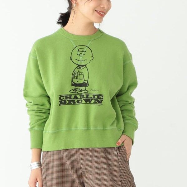 バズリクソンズ　BEAMS BOY スウェット　スヌーピー　チャーリーブラウン バズリクソンズ BEAMS BOY スウェット スヌーピー チャーリー