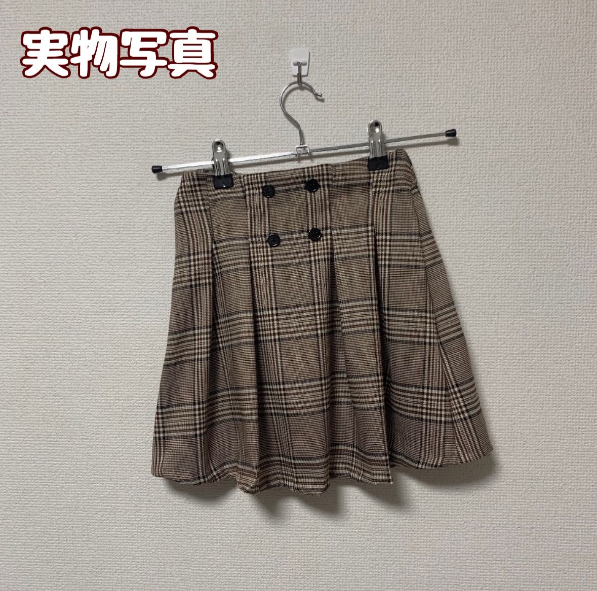 ハートリボンブラウス チェックスカート 2点セット 女の子 入園式 入学  