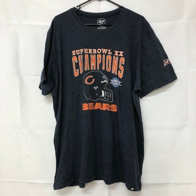 アメフトシャツ 3XL NFLシカゴベアーズ ランニングウルフ 48