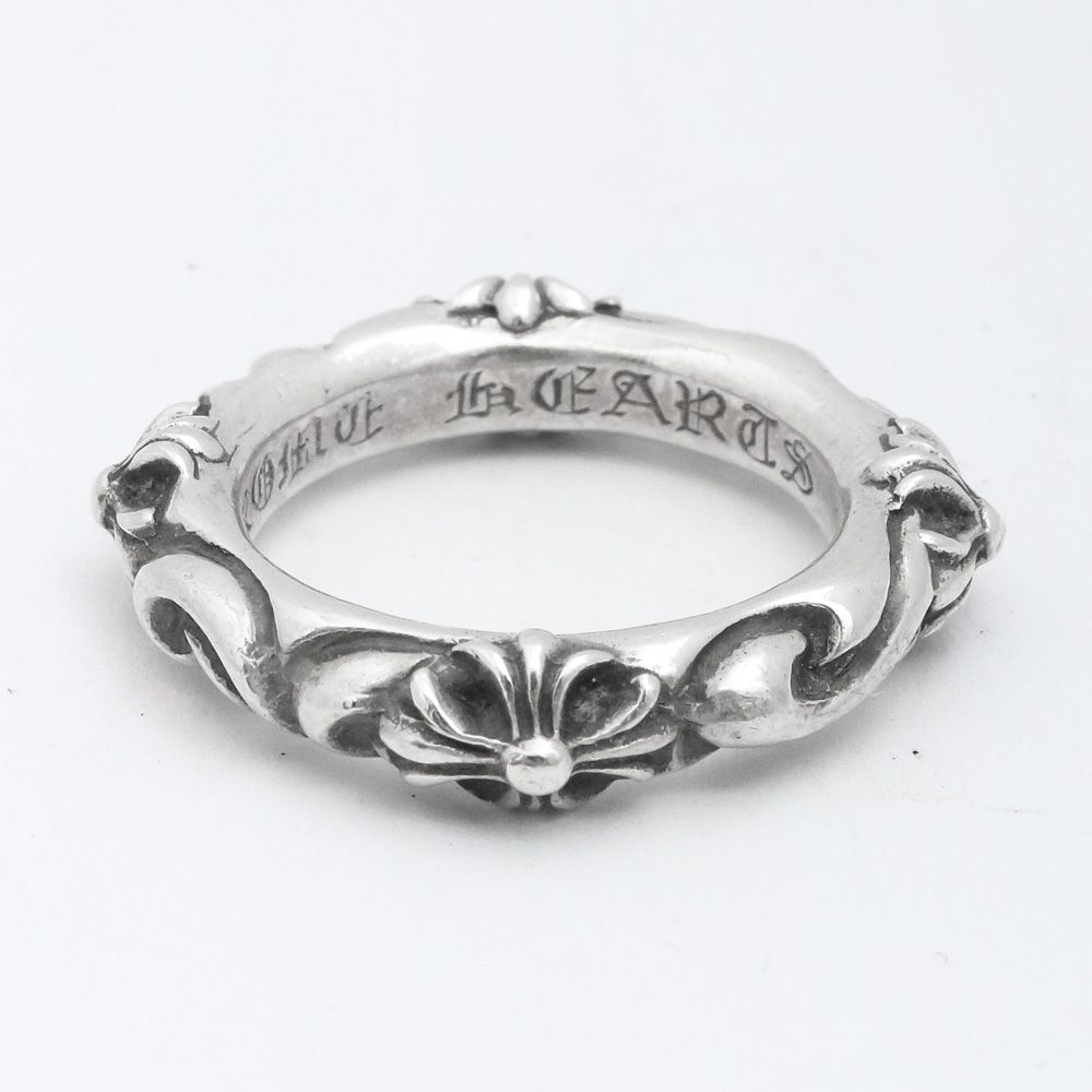 14号 CHROME HEARTS SBT BAND RING - メルカリ