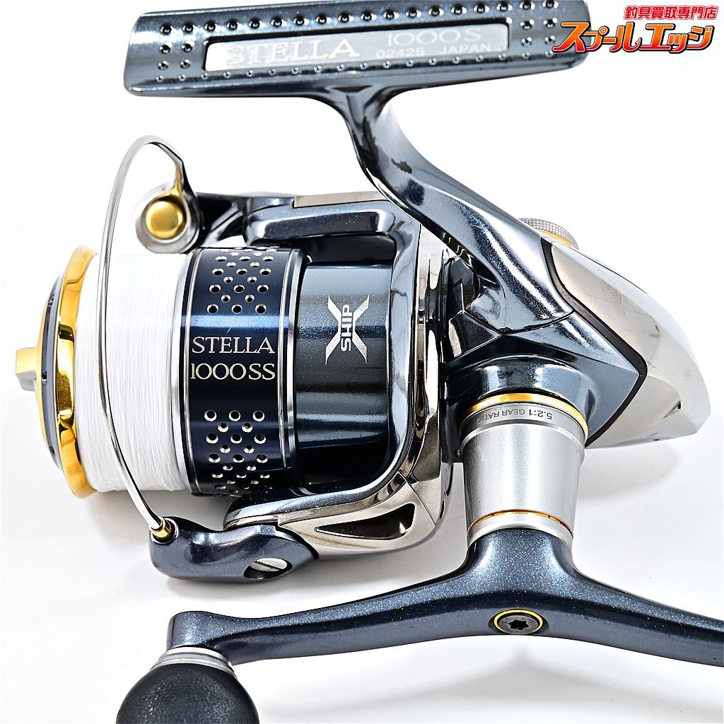 変化 シマノ 10ステラ 1000S 夢屋10ステラ1000SSスプール-C3000 90mm純正ダブルハンドル装着 SHIMANO STELLA m40874