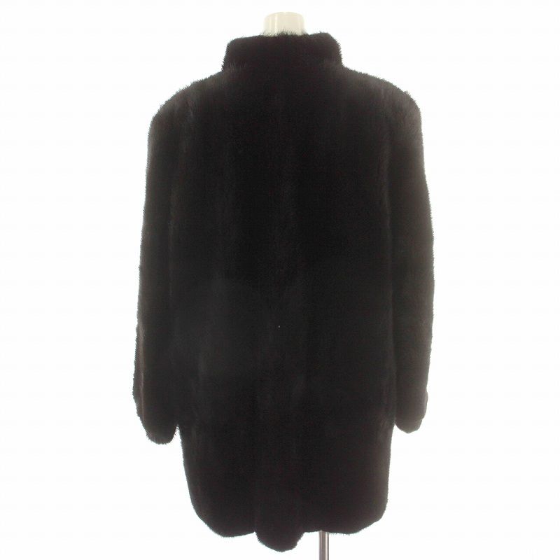 1.5万円からお値下げ◎ブラックミンク ミドル丈 ファーコート サイズ15 楽天市場】【OFF Price】5フック ミンク 毛皮コート ミンク