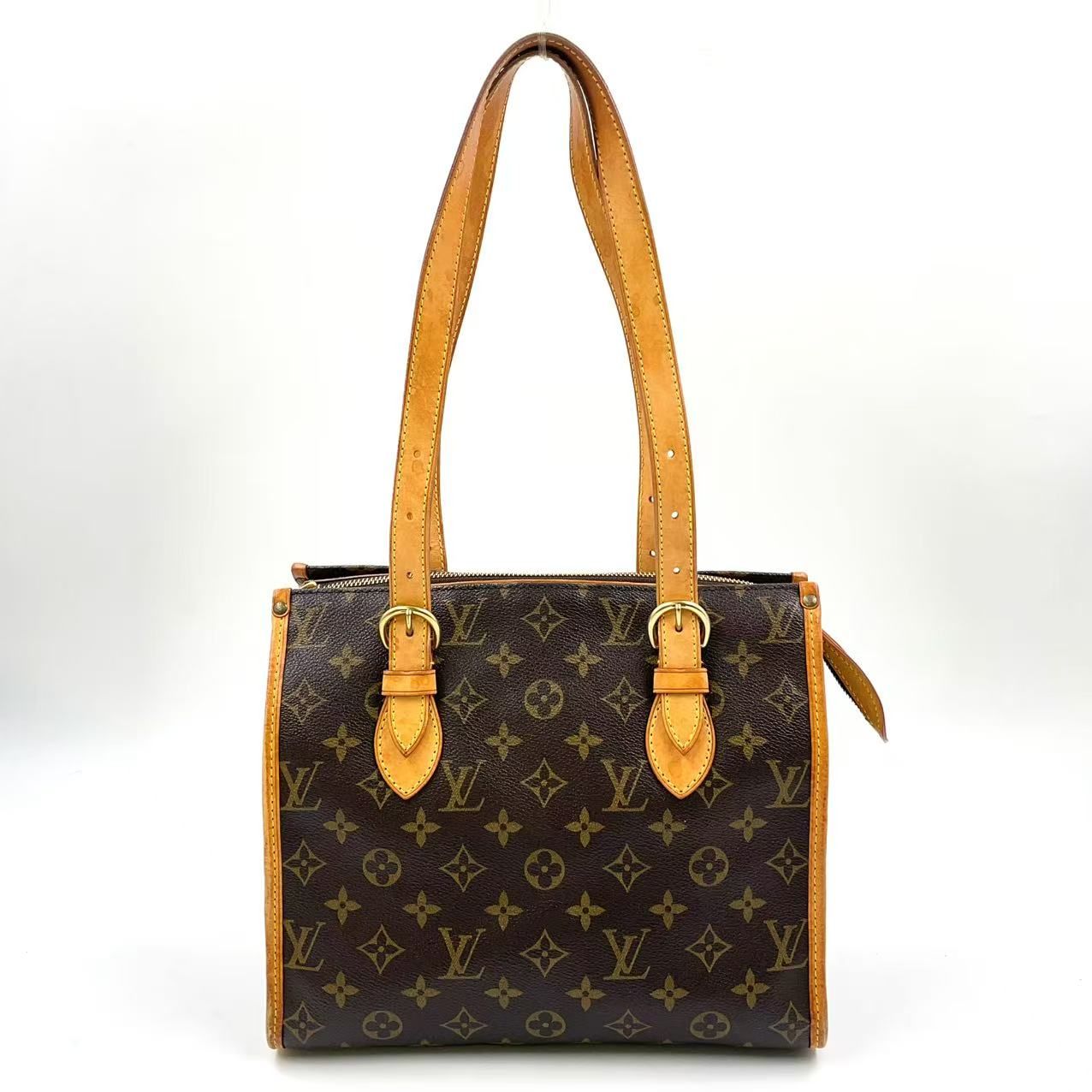 LOUIS VUITTON ポパンクール オ モノグラム モノグラム レザー