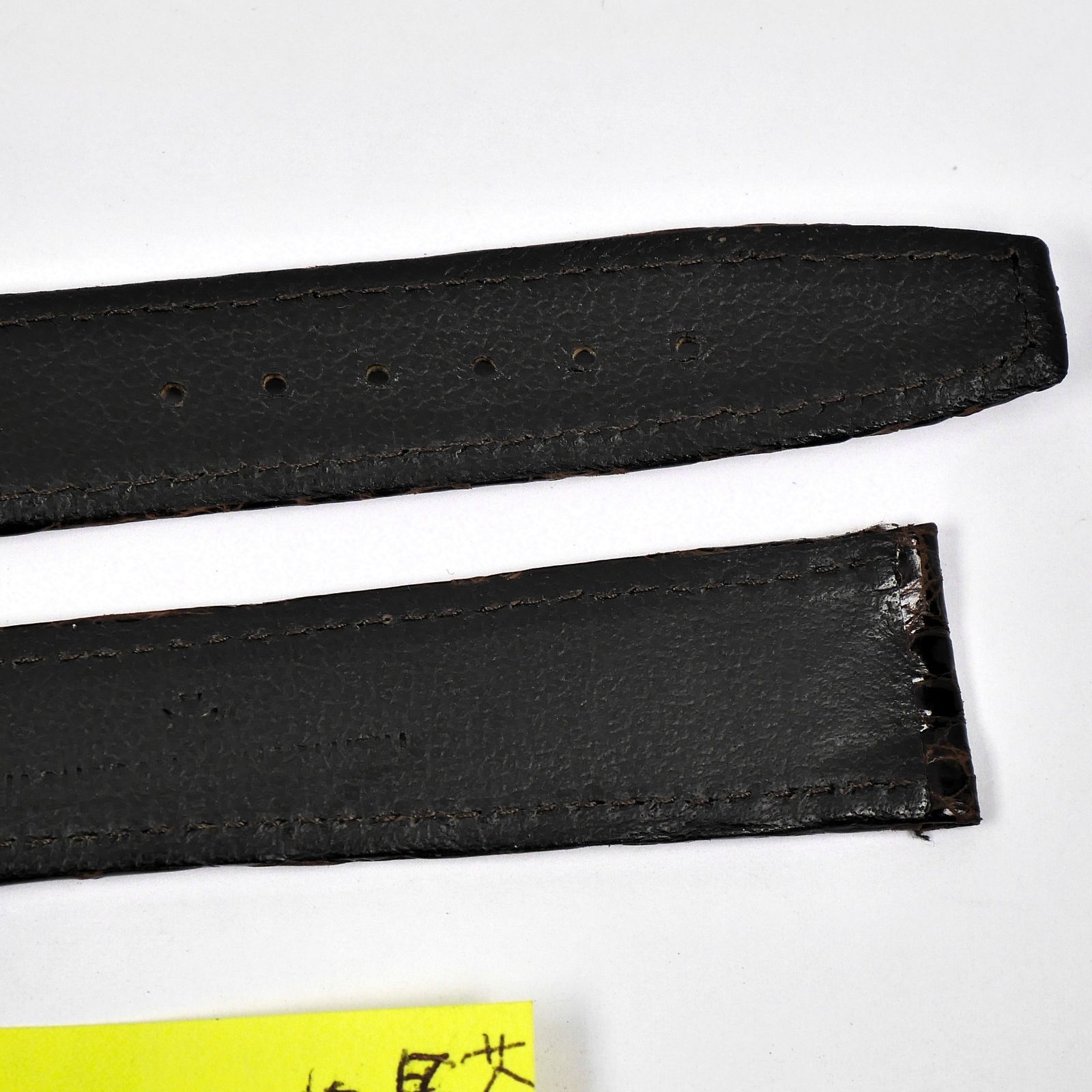 ヴァシュロンコンスタンタン　純正ストラップ　未使用　ダークブラウン　アリゲーター 純正品 ヴァシュロン・コンスタンタン アリゲーターレザー