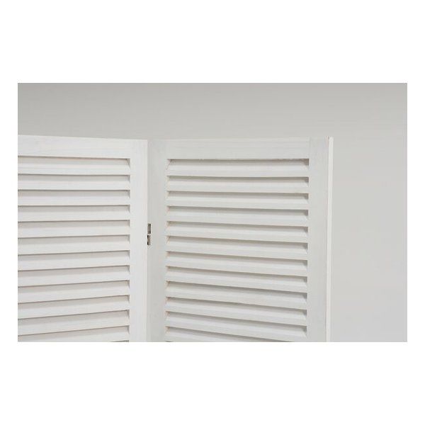 萩原 ハギハラ シャビーウッド パーテーション アンティークホワイト 幅40×高さ148cm×3連 MS-5913AW 2519089 WWW_NOITHATQUANGTHANH_NET