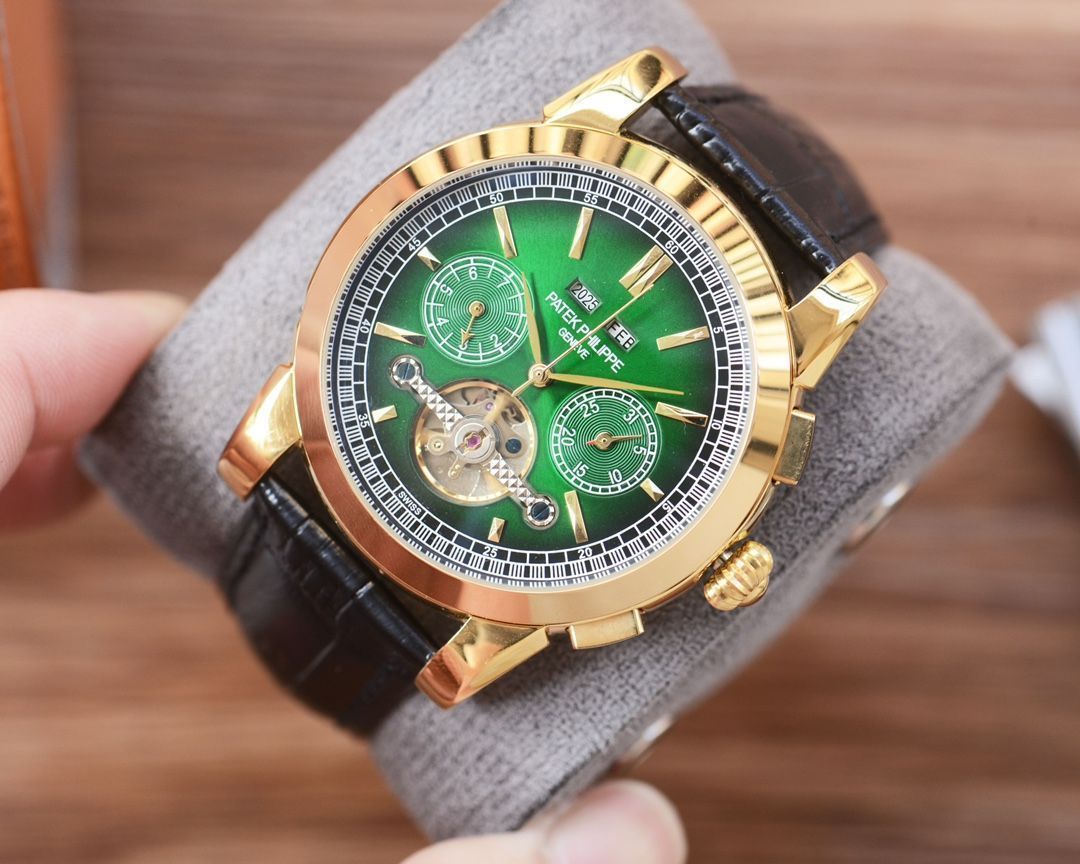 Patek Philippe] メンズ自動巻き腕時計 - 専用ケース・カード
